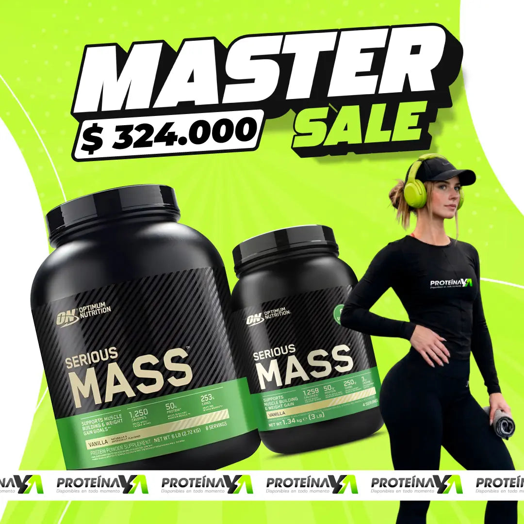 1 und Serious Mass 6 LB + 1 und Serious Mass 3 LB (50% OFF)