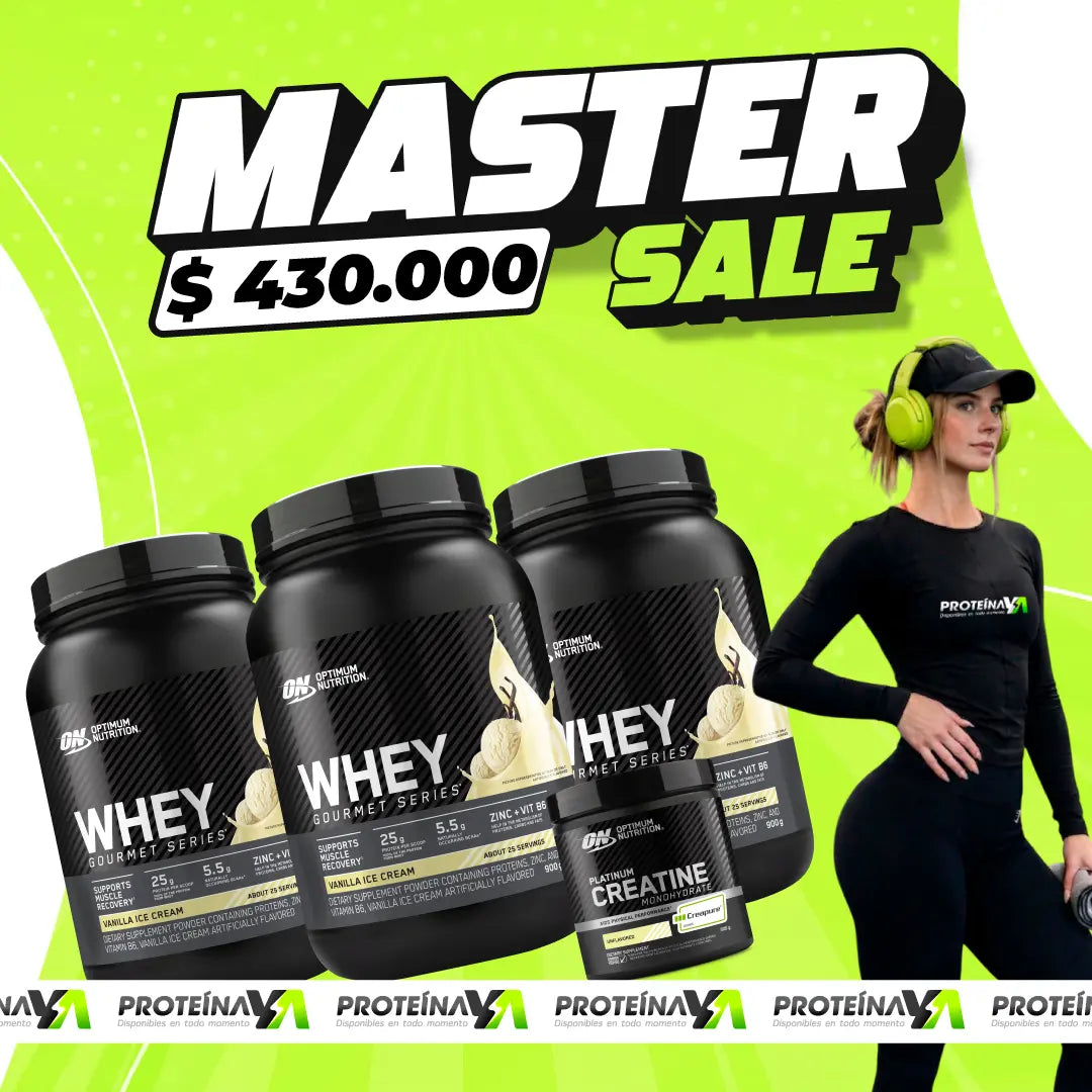 3 und Whey Gourmet 2 LB + Platinum Creatine ON 60 Serv