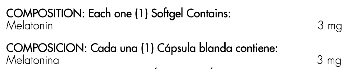 Melatonina Healthy America - Proteína YA