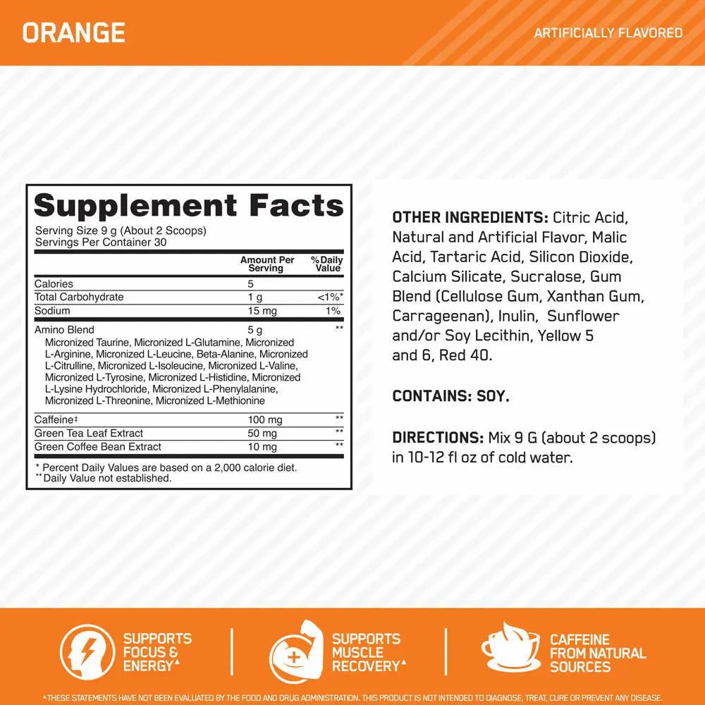Amino Energy Optimum Nutrition