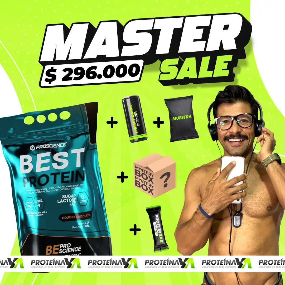 Best Protein 4 lb + Caja misteriosa + Obsequios