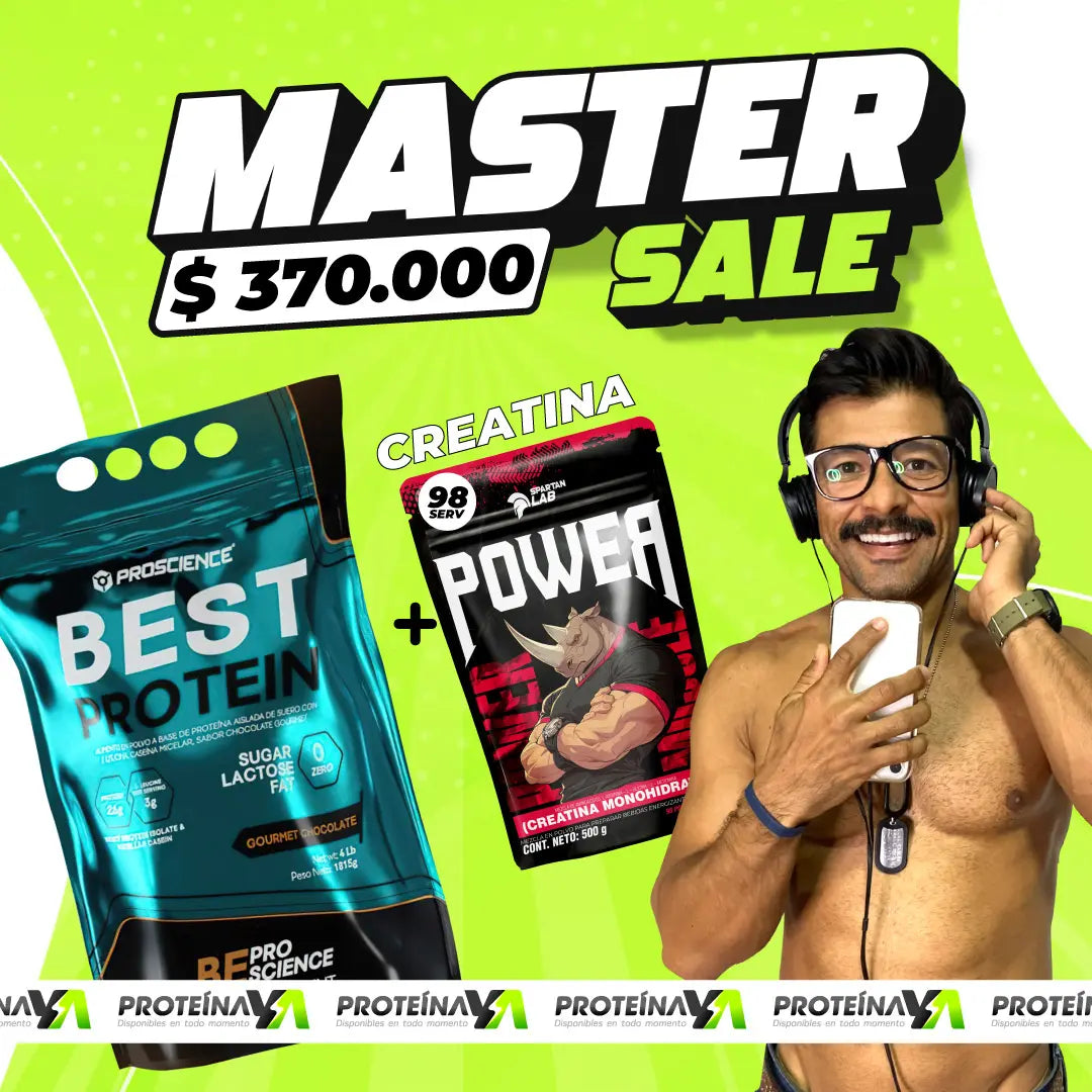 Best Protein 4 LB + Creatina Power 500 g (gratis)