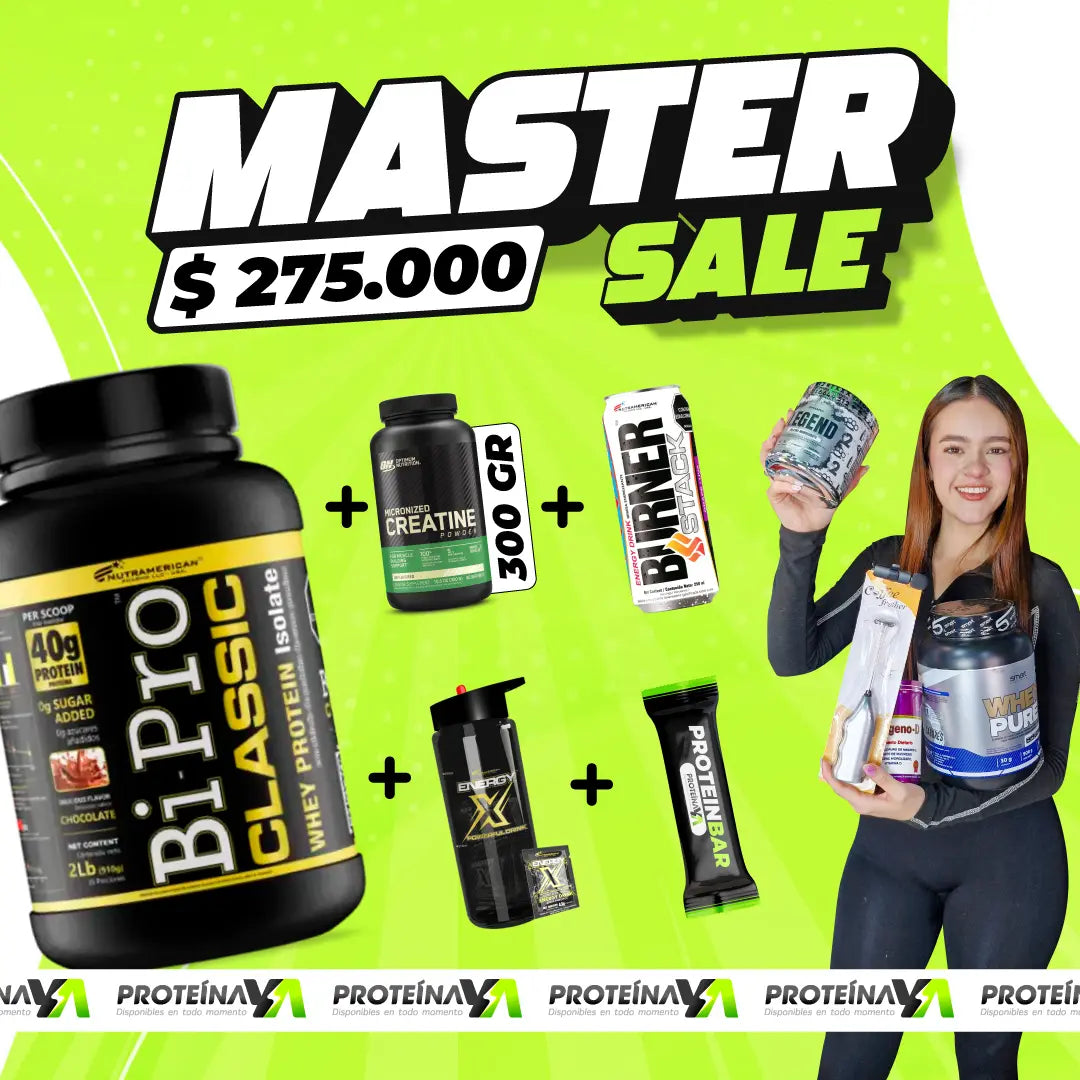 Bipro 3 lb + Creatine ON 60 Serv + Obsequios