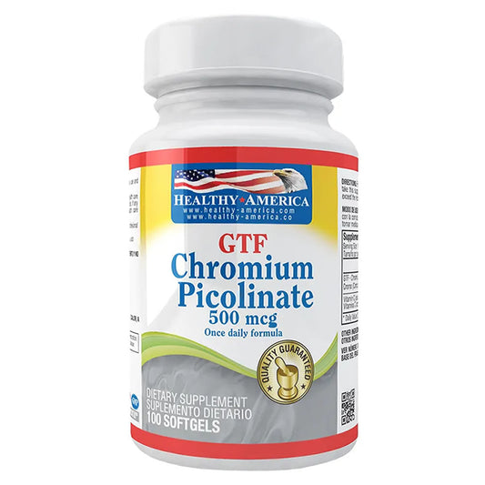 Chromium Picolinate Healthy America - Proteína YA