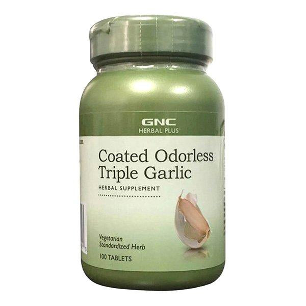 Coated Odorless Triple Garlic GNC - Proteína YA