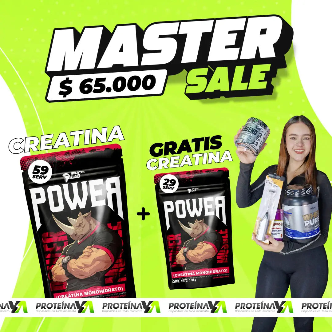 Creatina Power 300 g + Creatina Power 150 g (gratis)