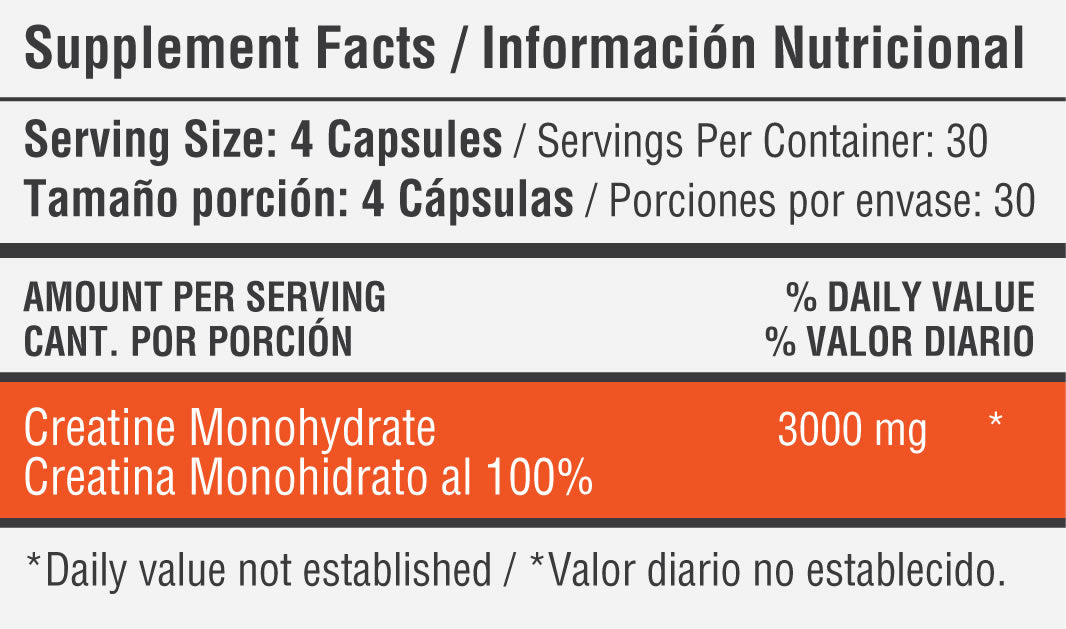 Creatine Monohydrate Healthy Sports - Proteína YA