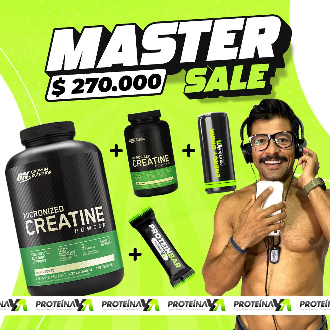 Creatine ON 60 Serv + Creatine ON 120 Serv + Obsequios