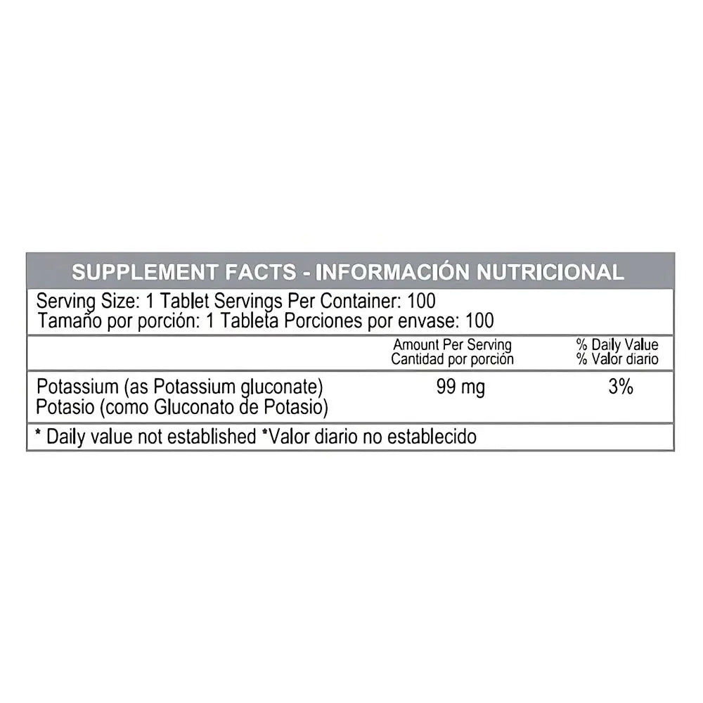Gluconate Potassium Healthy America