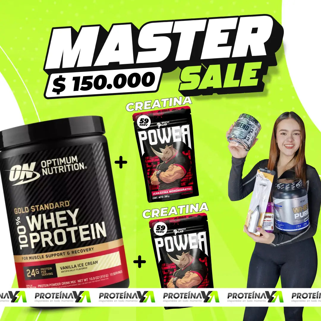 Gold Standard 10 Serv + 2 und Creatina Power 300 g