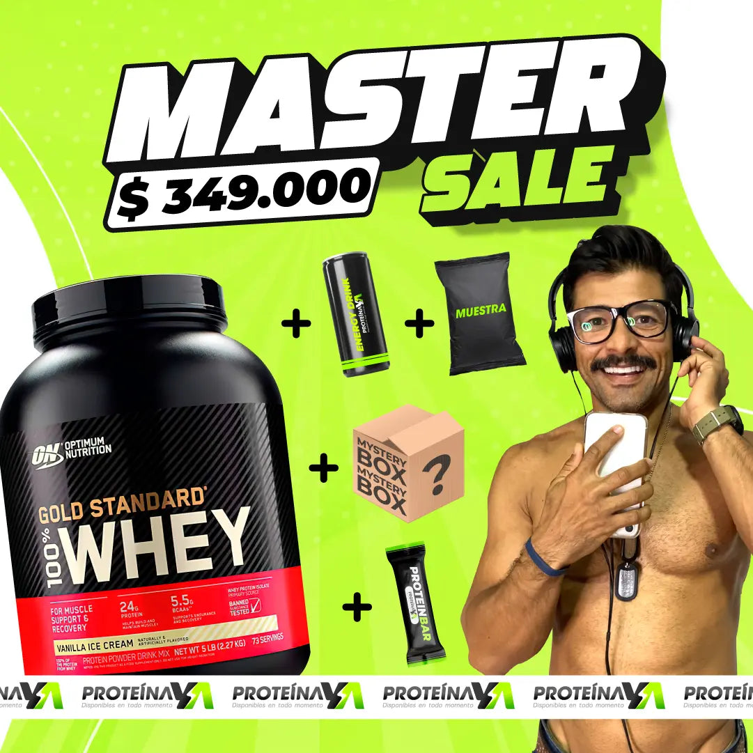 Gold Standard 5 lb + Caja misteriosa + Obsequios