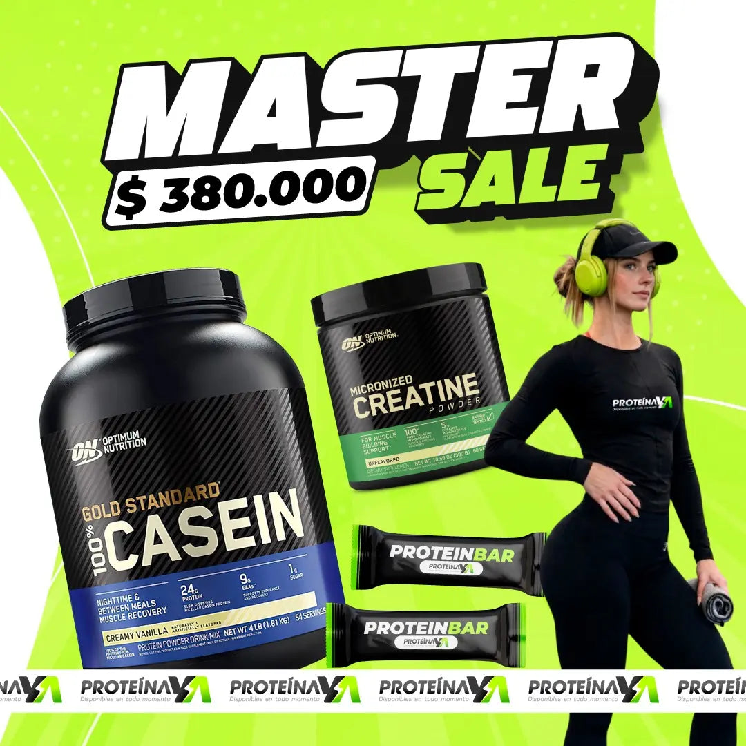 Gold Standard Casein 3.8 lb + Creatine ON 60 Serv + Obsequios
