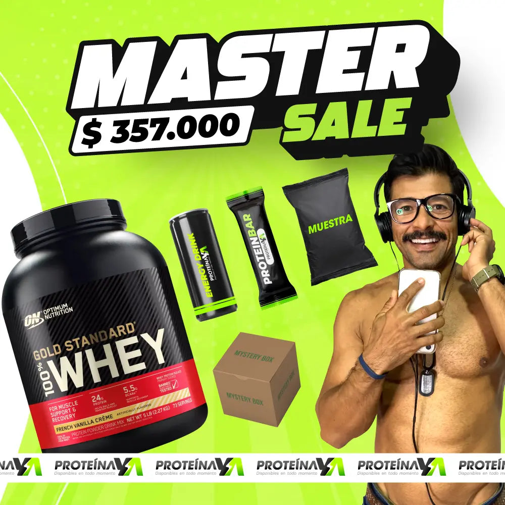 Gold Standard 5 lb + Caja misteriosa + Obsequios