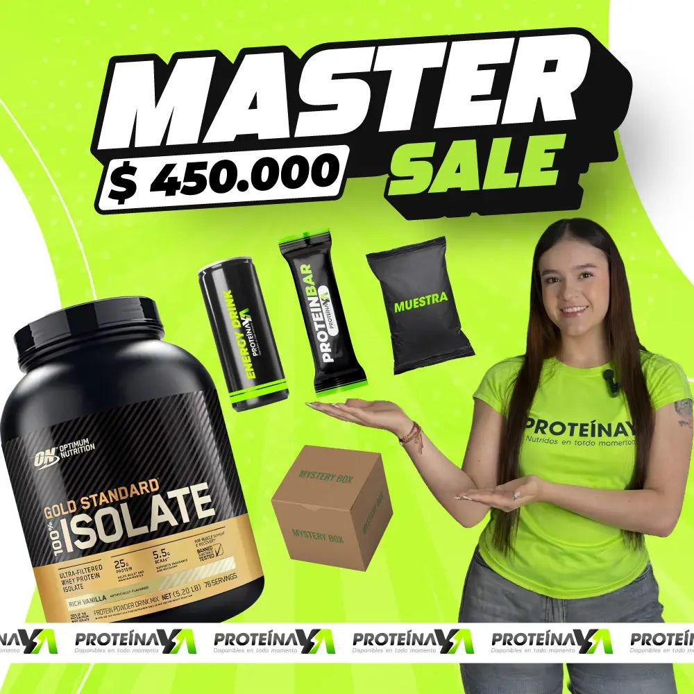 Gold Standard Isolate 5 lb + Caja misteriosa + Obsequios