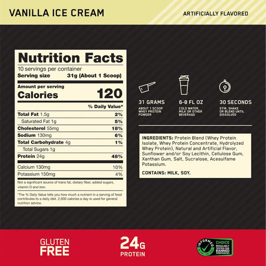 Gold Standard 100% Whey Optimum Nutrition