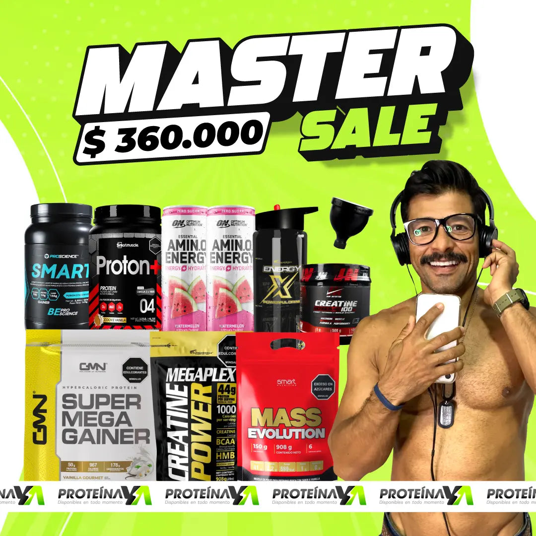 Hipercalóricas por 12 lb + Creatine Iron 500 gr + Obsequios