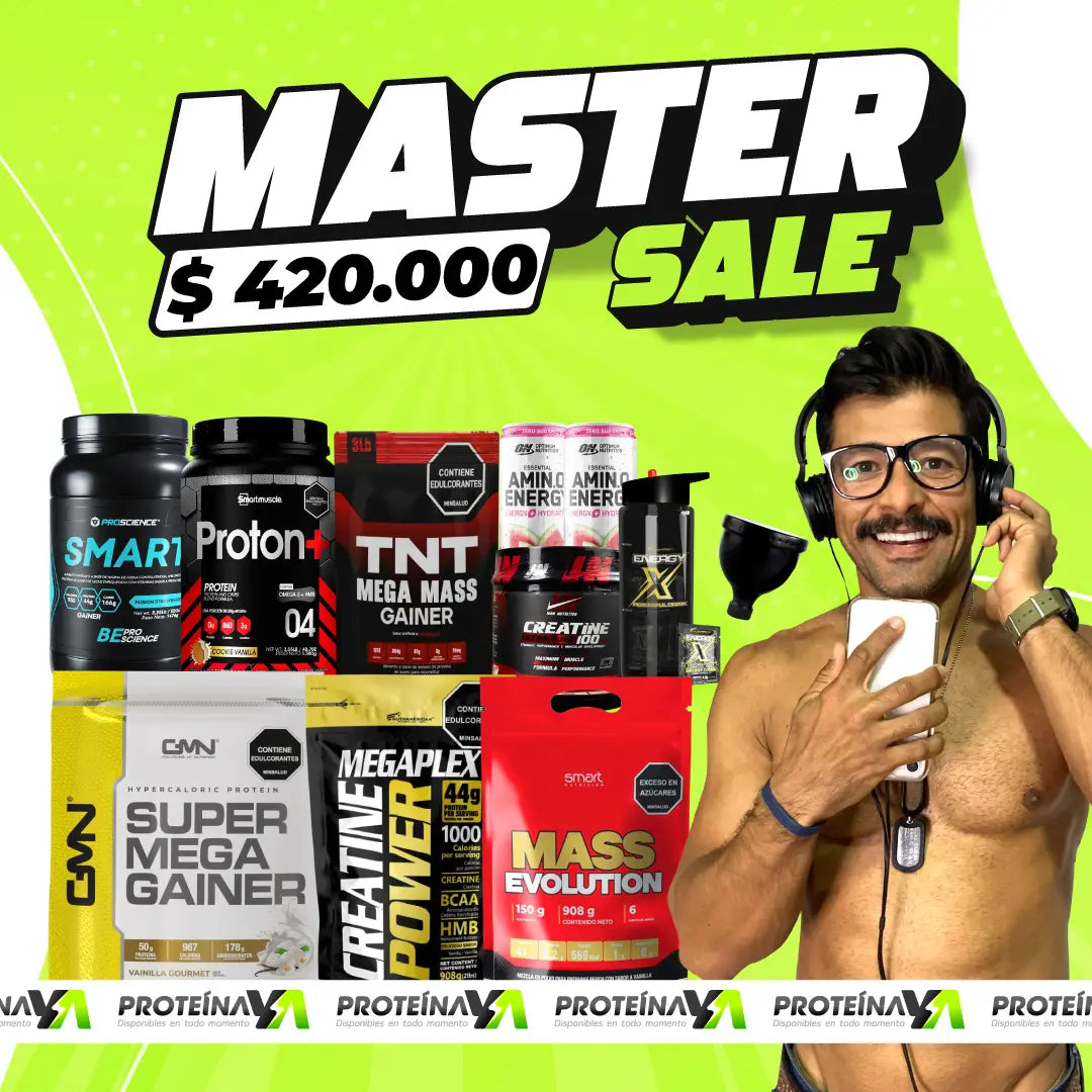 Hipercalóricas por 15 lb + Creatine Iron 500 gr + Obsequios