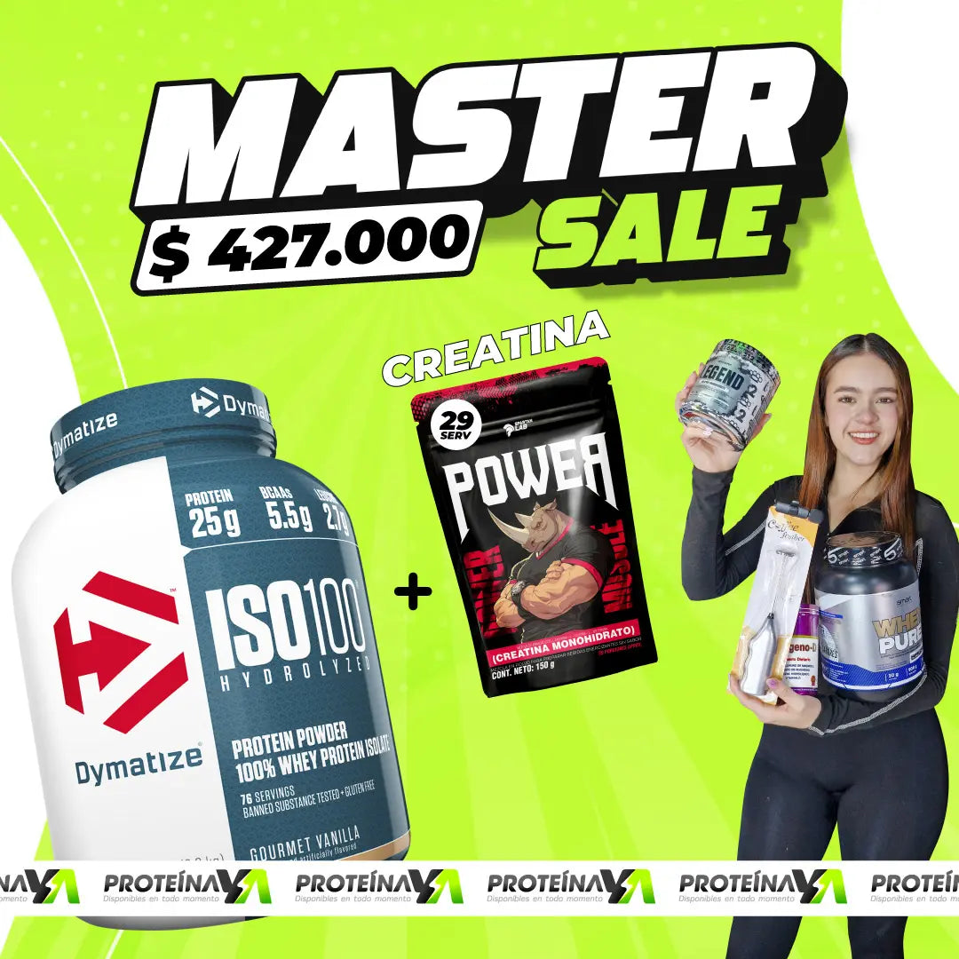 ISO 100 5 LB + Creatina Power 150 g (gratis)