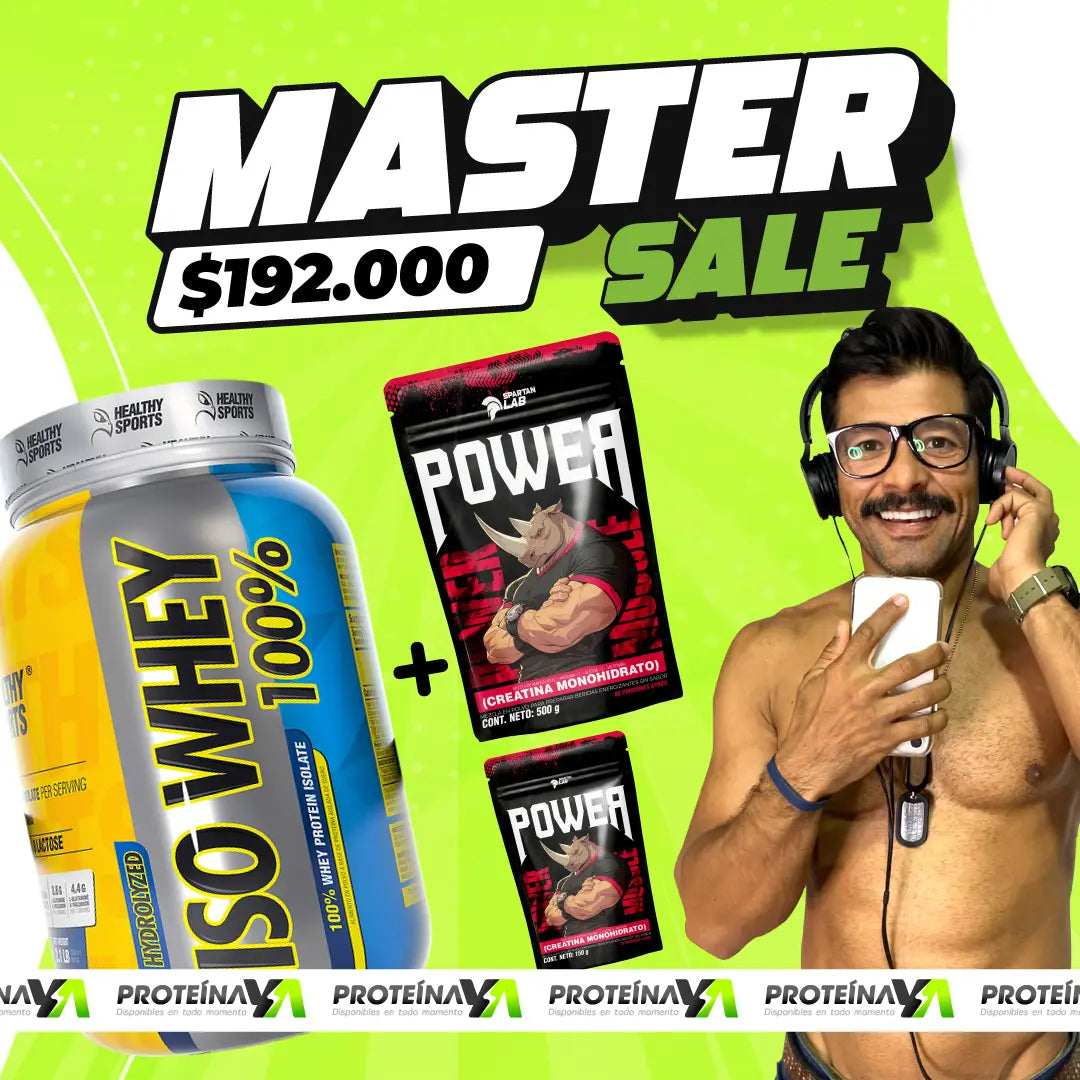 Iso Whey 28 servicios + Creatina Power 500 y 150 g