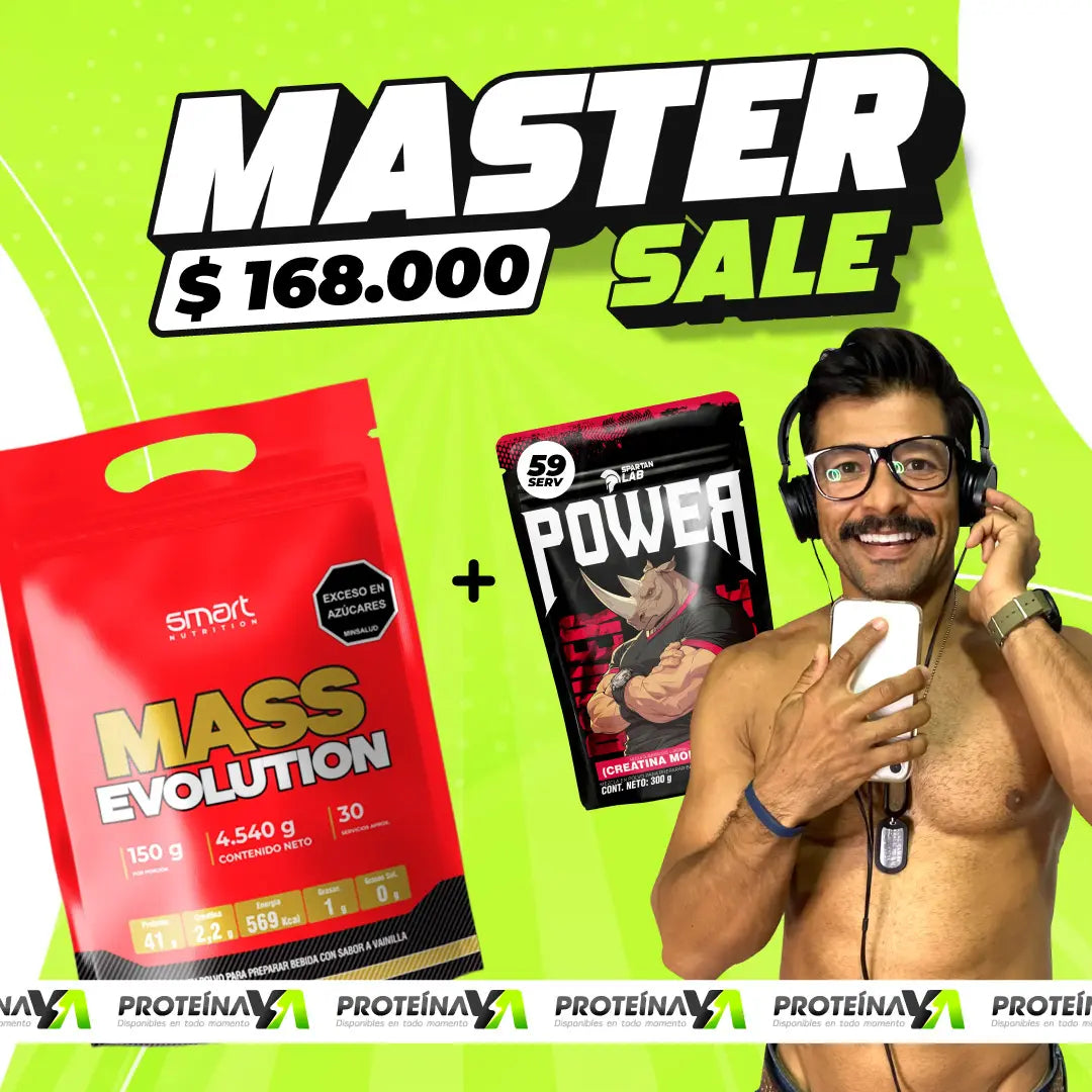 Mass Evolution 10 lb + Creatina Power 300 g (gratis)