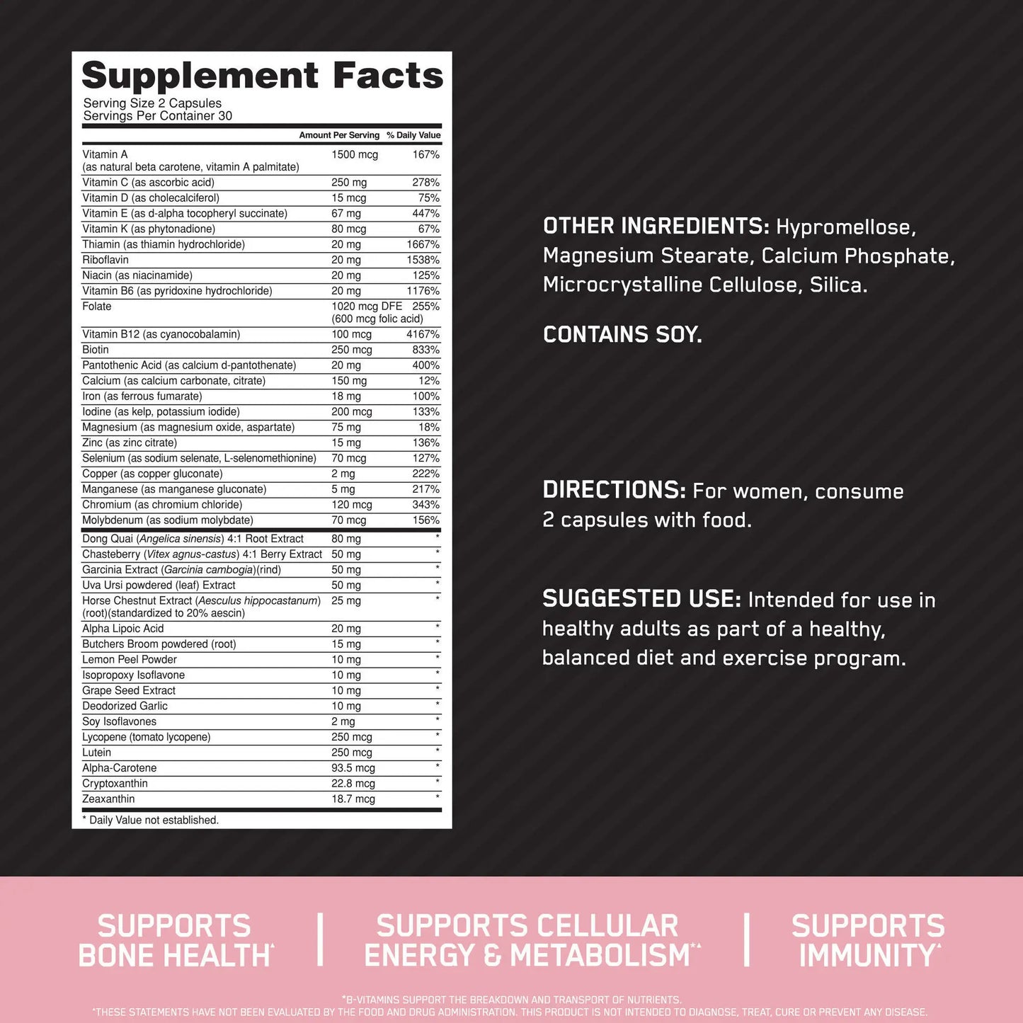 Opti Women Optimum Nutrition