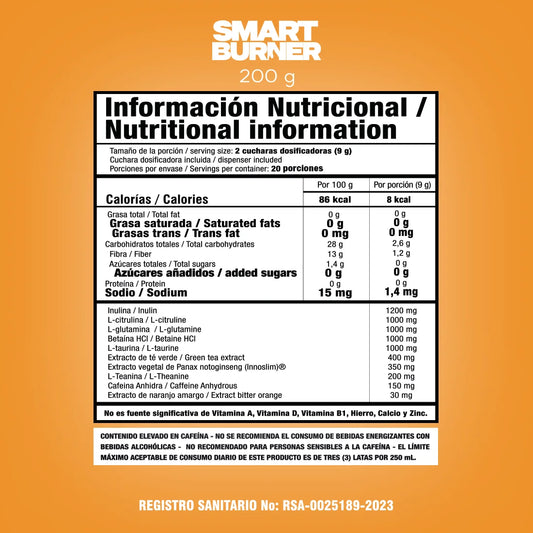 Smart Burner Smart Nutrition