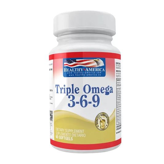 Triple Omega 3-6-9 Healthy America - Proteína YA