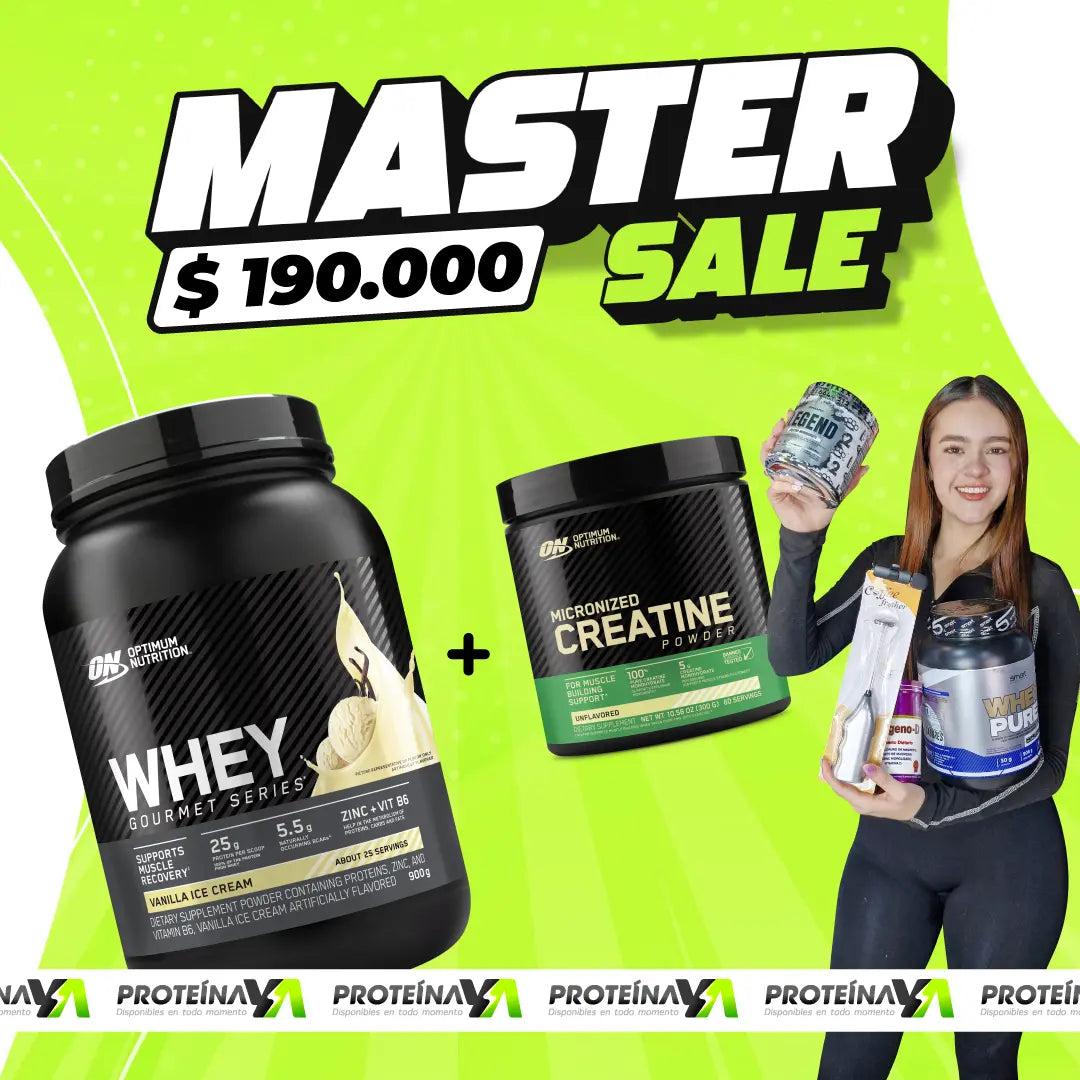 Whey Gourmet 2 lb + Creatine ON 60 Serv