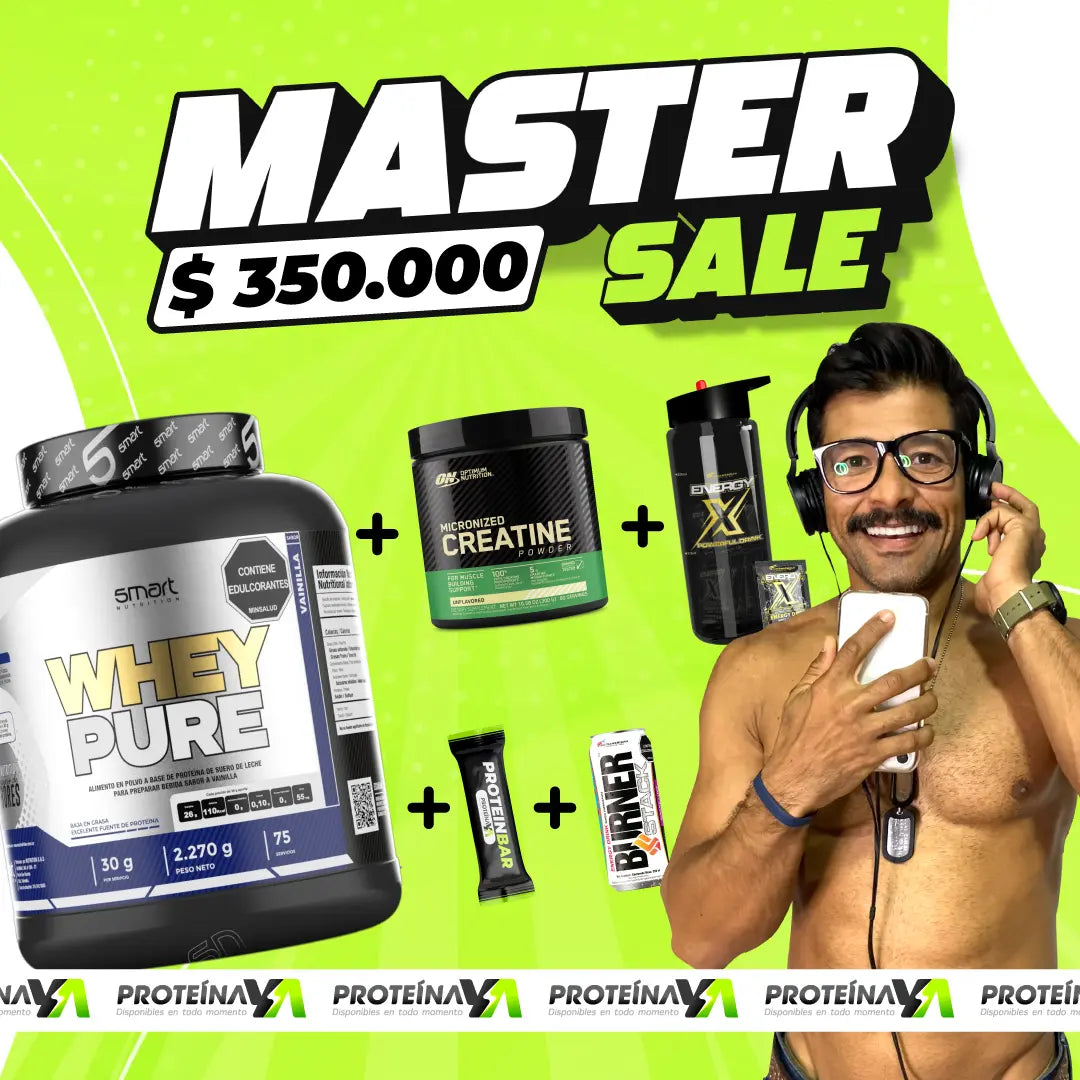Whey Pure 5 lb + Creatine ON 60 Serv + Obsequios