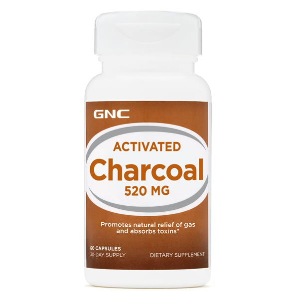 Activated Charcoal GNC - Proteína YA