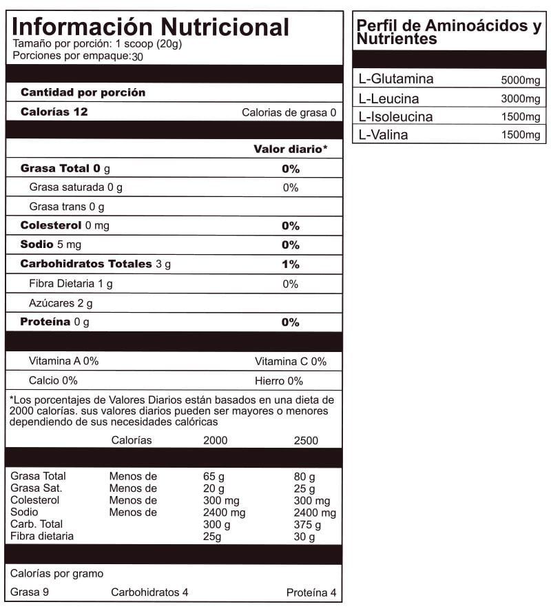 Alpha BCAA Smartmuscle - Proteína YA