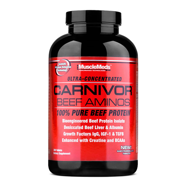 Carnivor Beef Amino MuscleMeds - Proteína YA