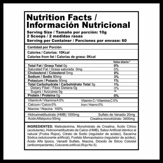 Crea Stack Megaplex - Proteína YA