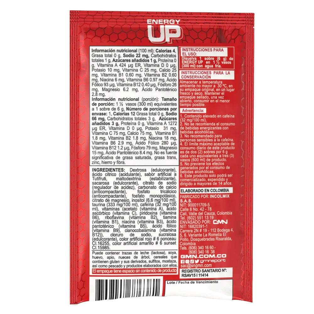 Energy UP GMN - Proteína YA