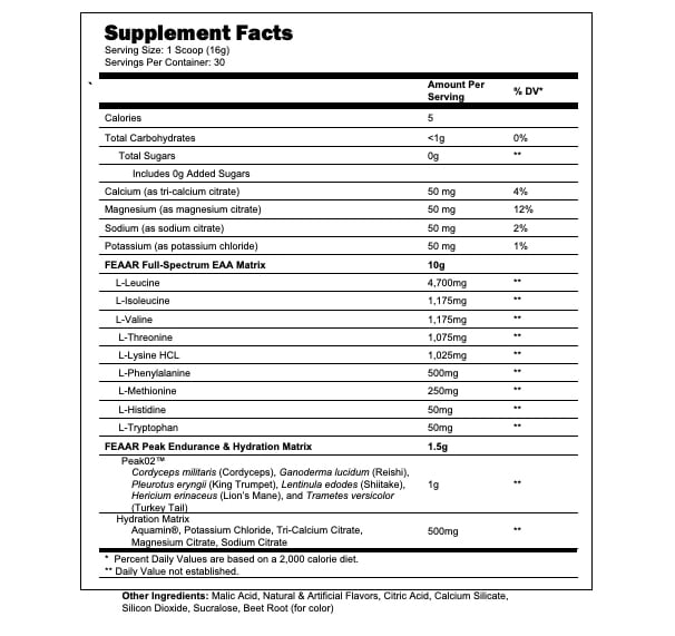 Dr Feaar Aminos Dragon Pharma - Proteína YA