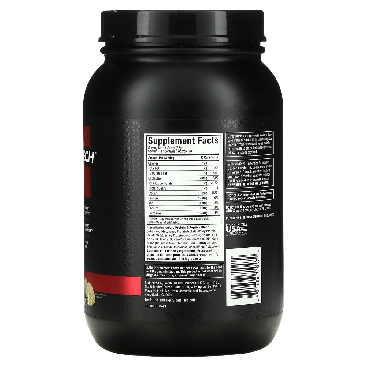 Nitrotech Whey Gold Muscletech - Proteína YA
