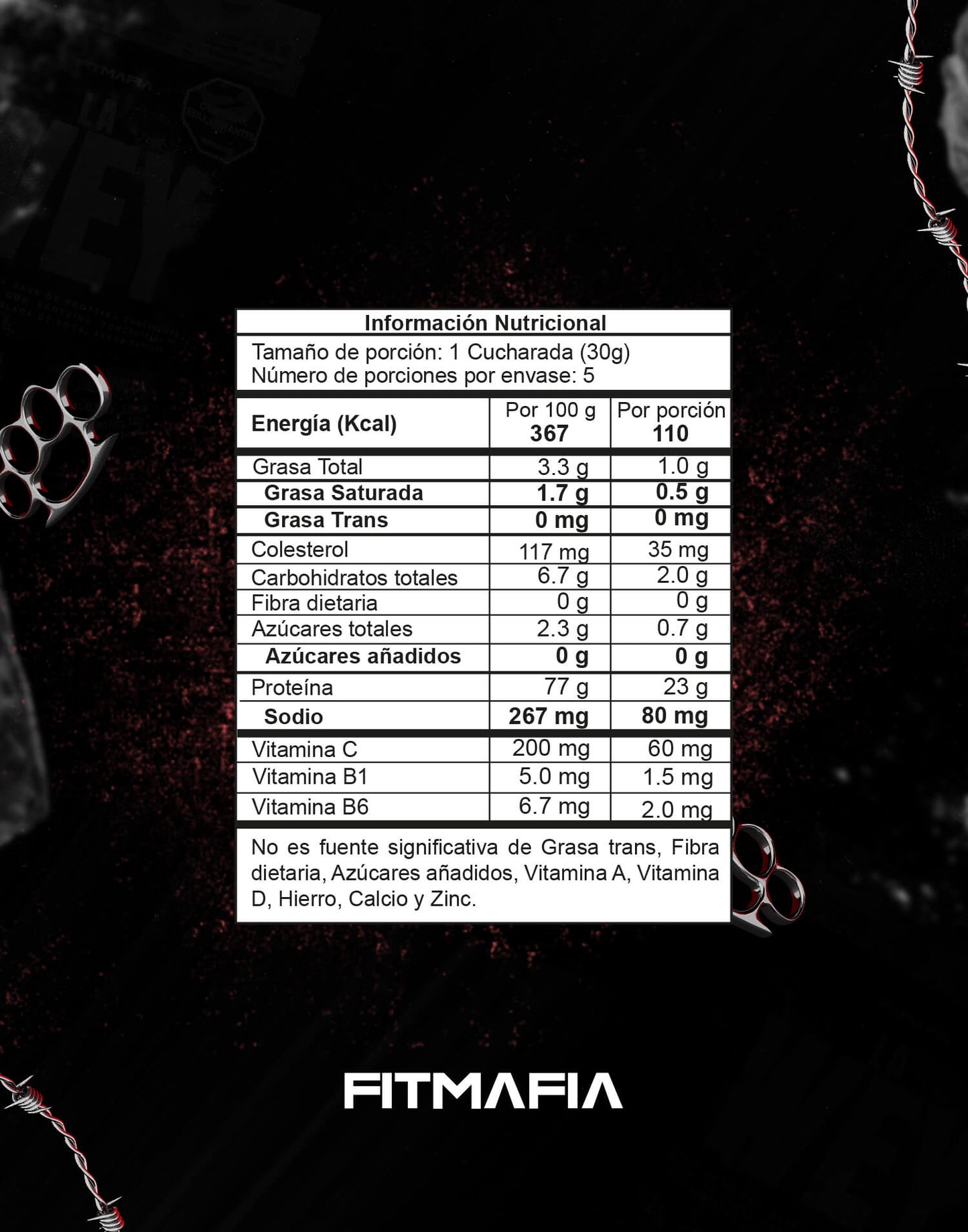 La Wey Fitmafia - Proteína YA