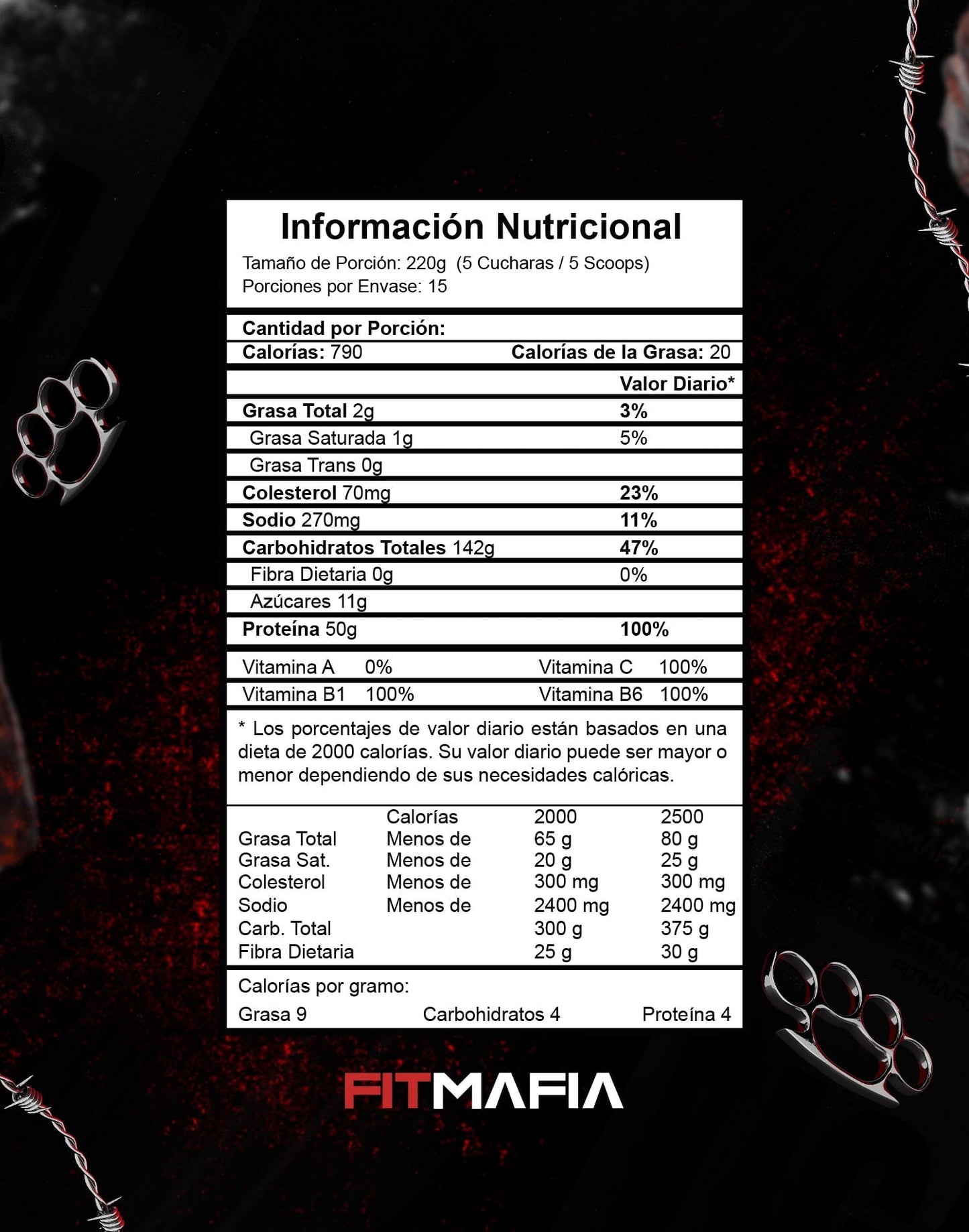 Viga Fitmafia - Proteína YA