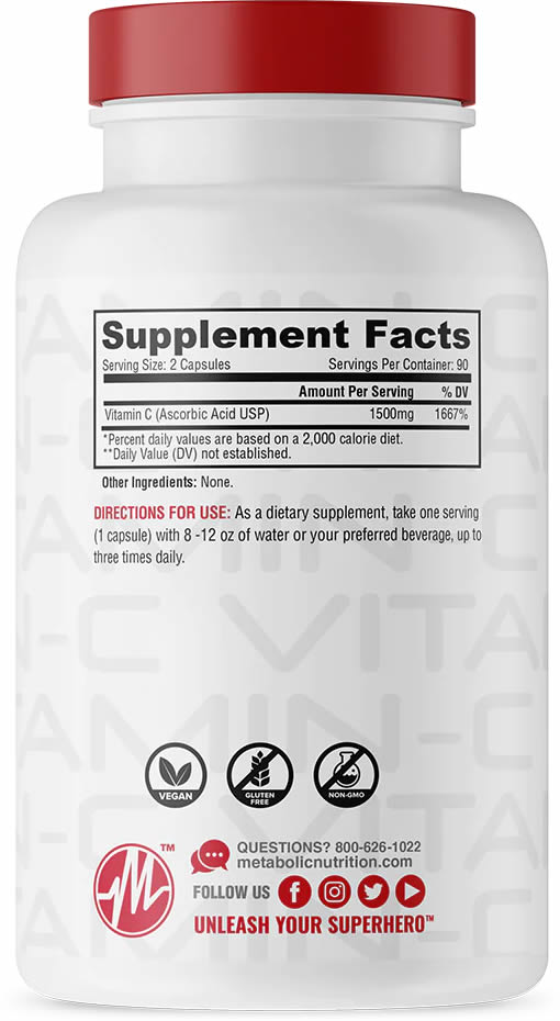 Vitamin C Metabolic - Proteina YA