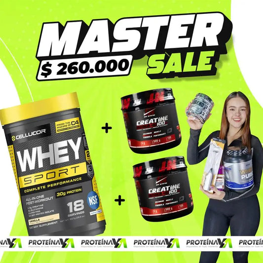 2 und Creatine Iron 500 g + Whey Sport 18 Serv