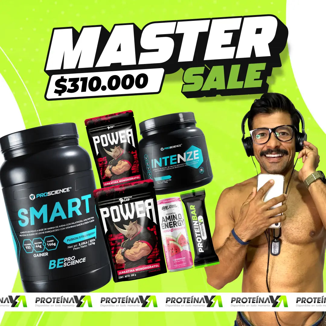 Best Protein 2 lb + Creatina Power 500 y 150 g + Intenze 30 serv + Obsequios