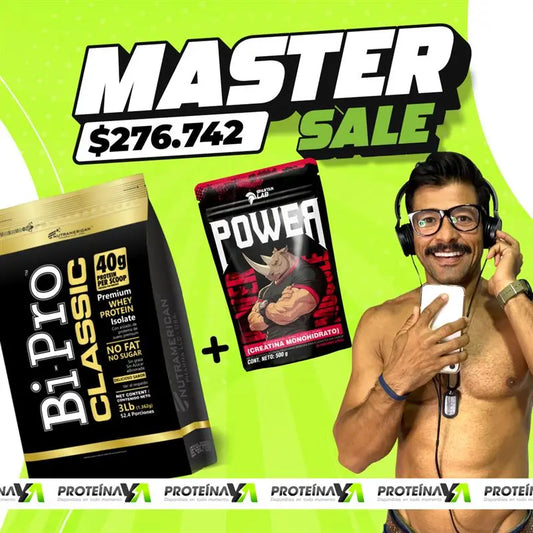 Bipro 3 lb + Creatina Power 500 g