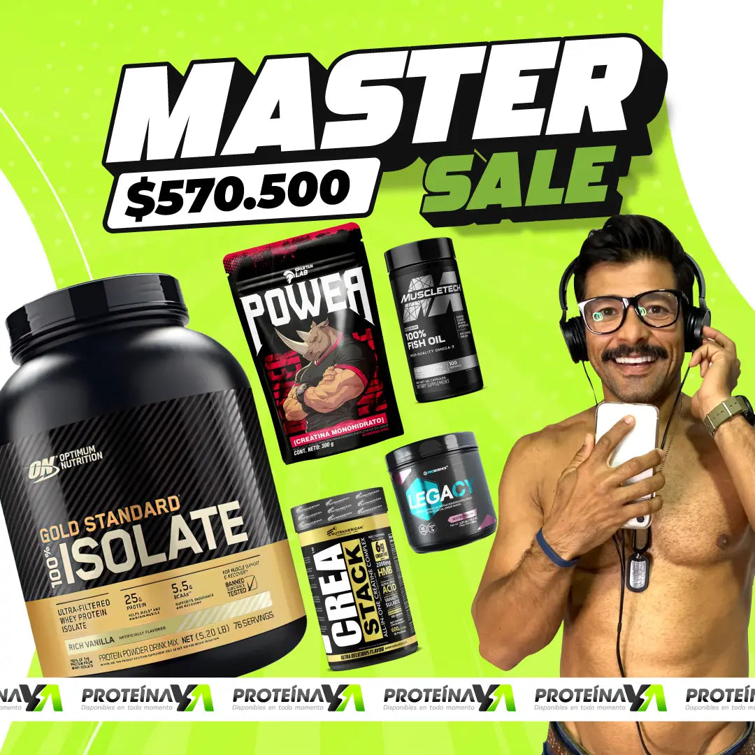 Gold Standard Isolate + Creatinas + Omega 3