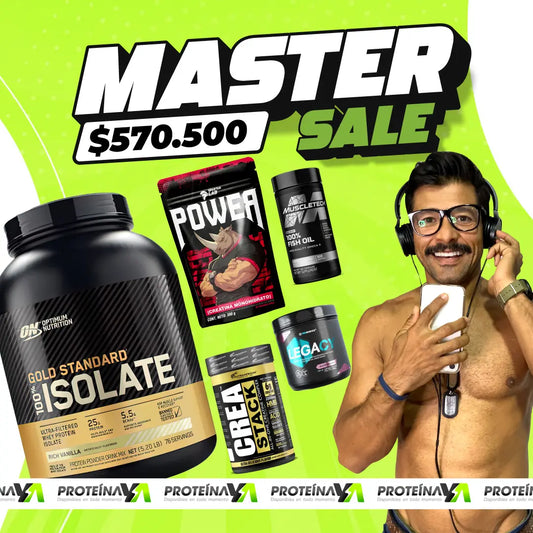 Gold Standard Isolate + Creatinas + Omega 3