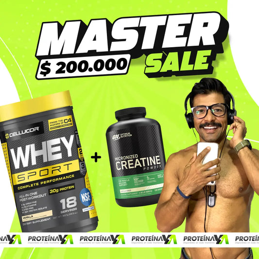 Creatine ON 120 Serv + Whey Sport 18 Serv