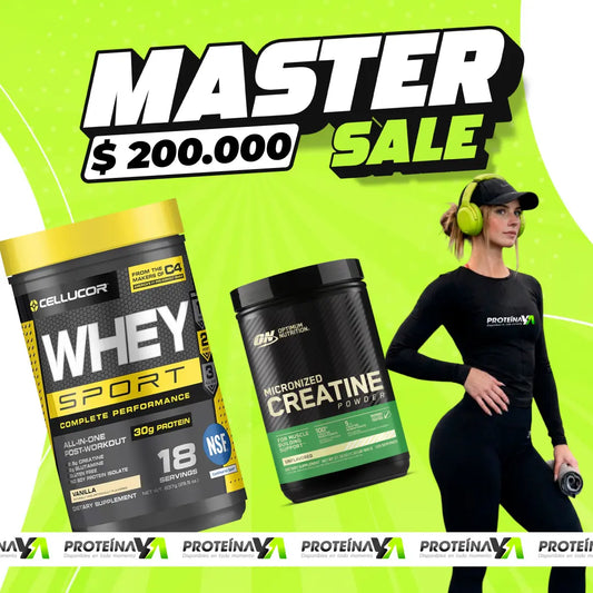 Creatine ON 120 Serv + Whey Sport 18 Serv