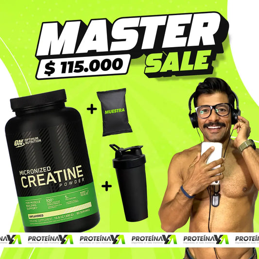Creatine Optimum 300 g + Shaker edición especial + Obsequio