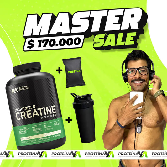 Creatine Optimum 600 g + Shaker edición especial + Obsequio