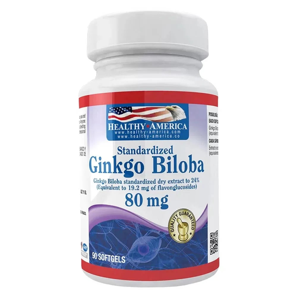 Ginkgo Biloba Healthy America - Proteína YA