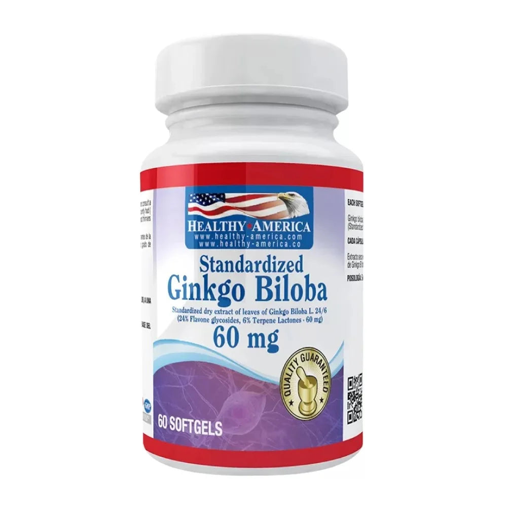 Ginkgo Biloba Healthy America - Proteína YA